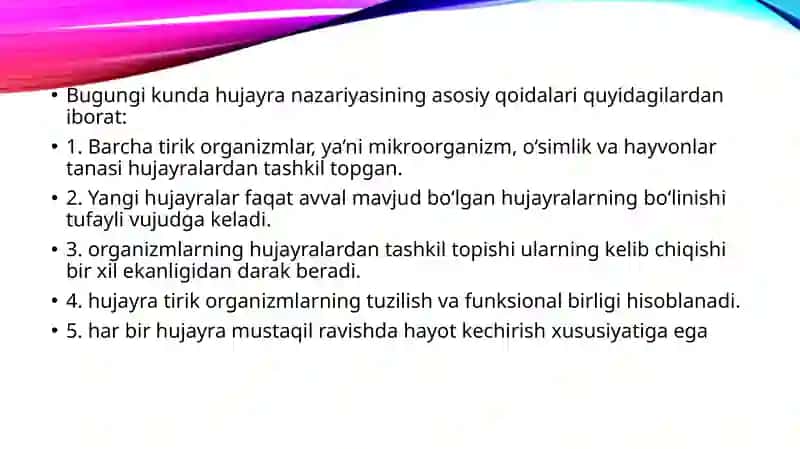 Tirik organizmlarning hujayraviy tuzilishini o'rganish metodlari 4