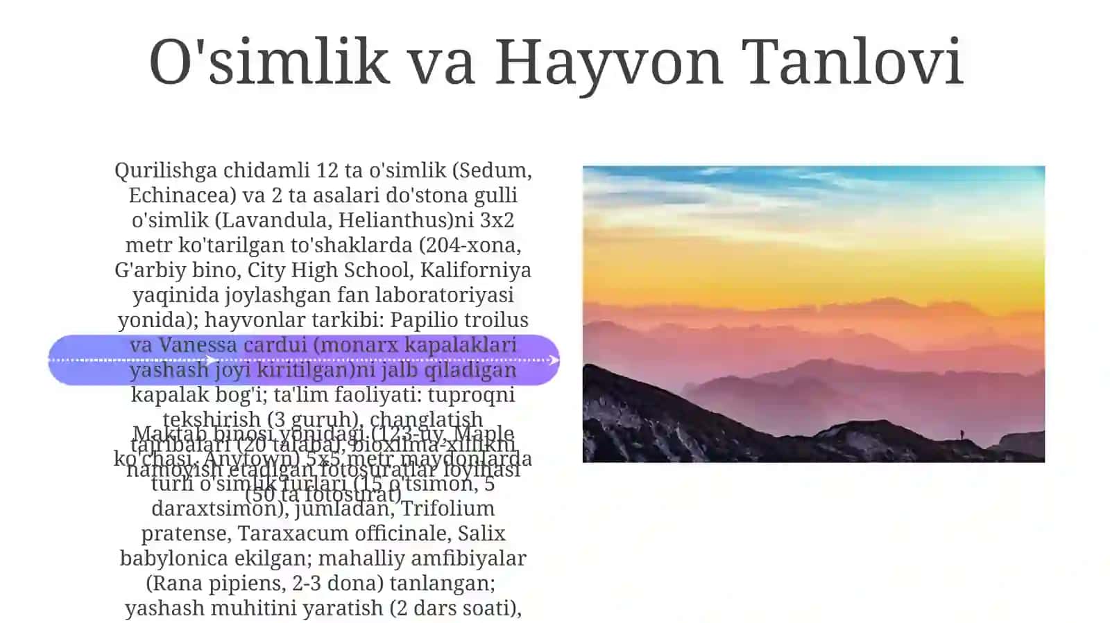 Maktabdatiriktabiatburchaginitashkiletishvaundaolibboriladigano'quvishlari 4