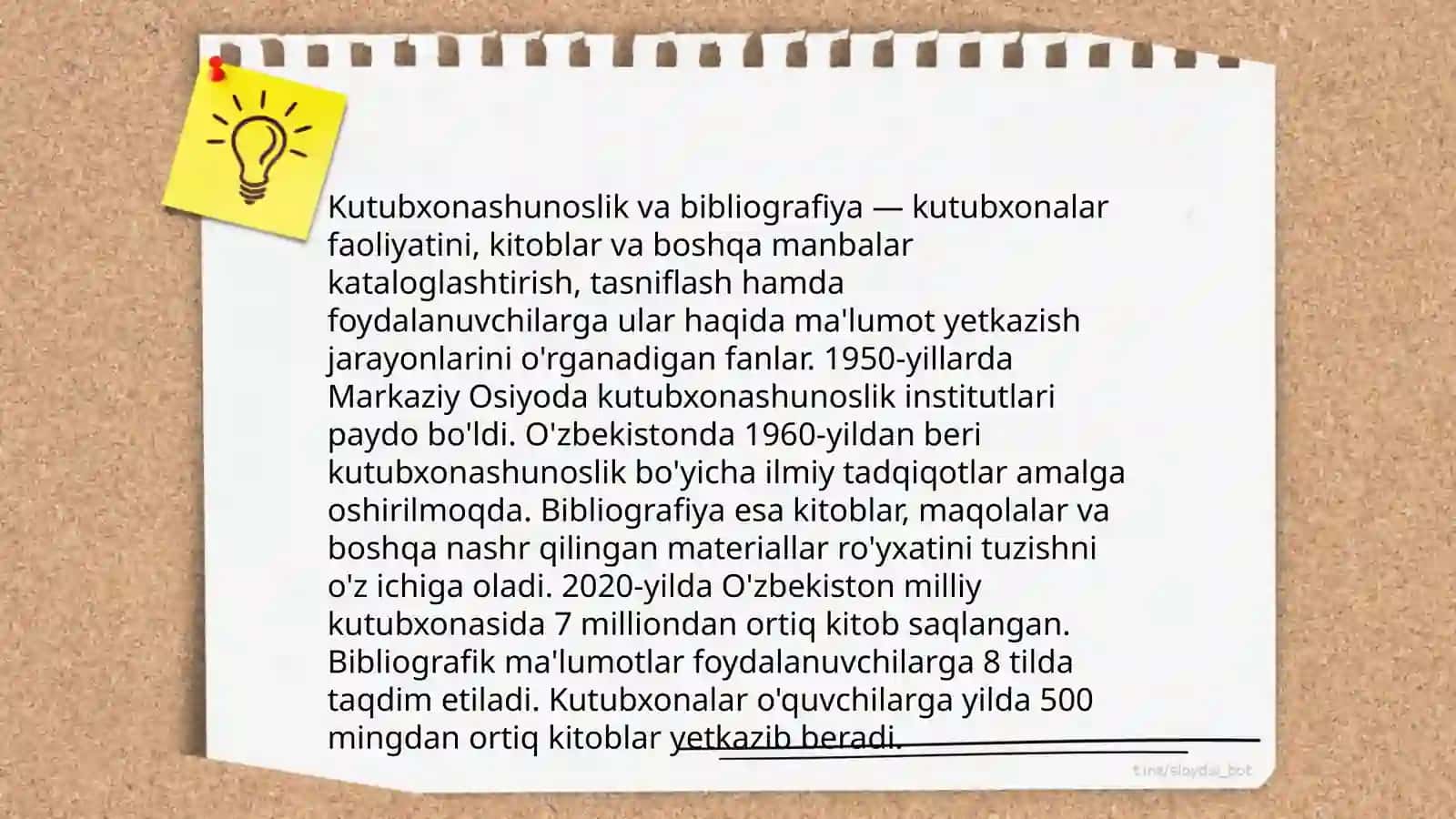 Kutubxonashunoslik va arxivshunoslik 4