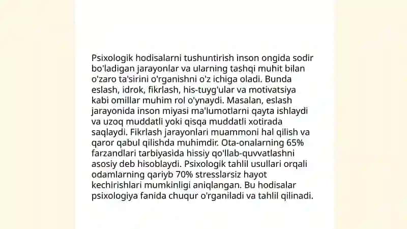 Psixologiya fanining maqsadi va vazifalari 4