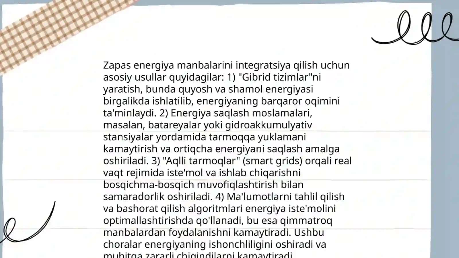 Elektr ta’minotining ishonchliligini ta’minlash uchun loyihaviy yechimlari 4