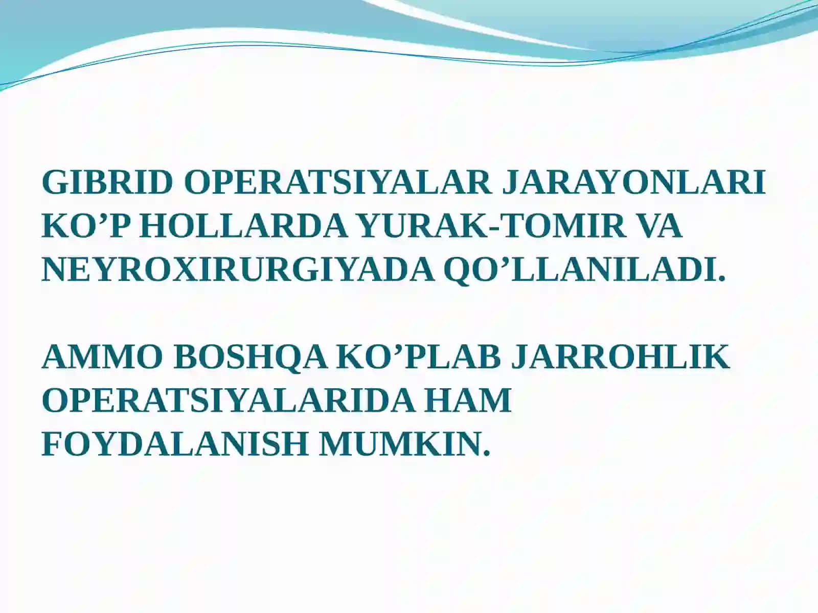 Gibrid operatsiyalar 4