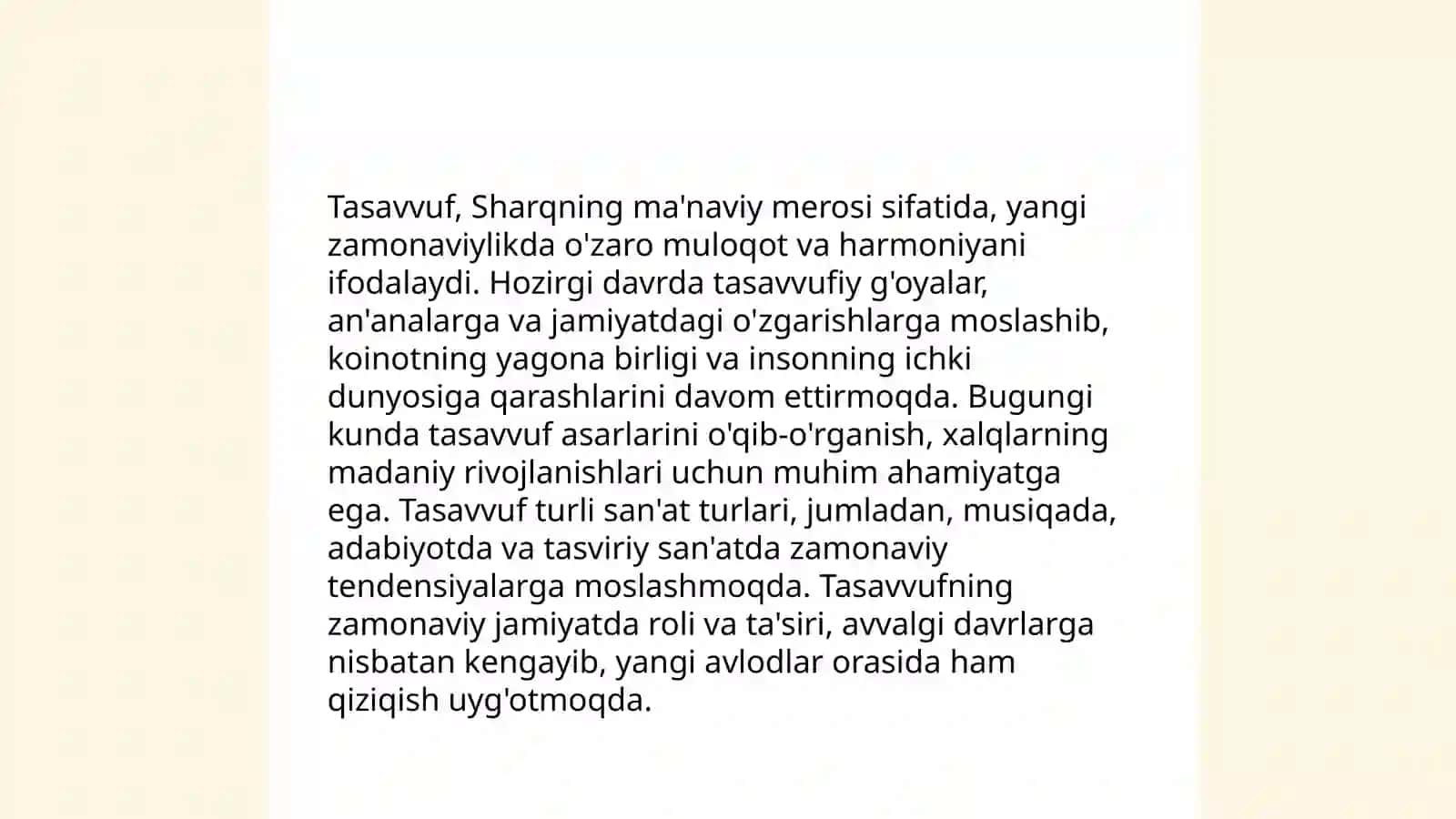 Yangi davr sharq tasavvufi 4