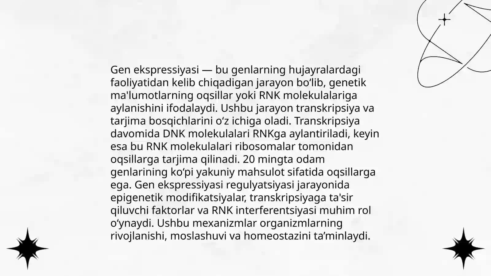 Irsiyatning molekulyar asoslar 4