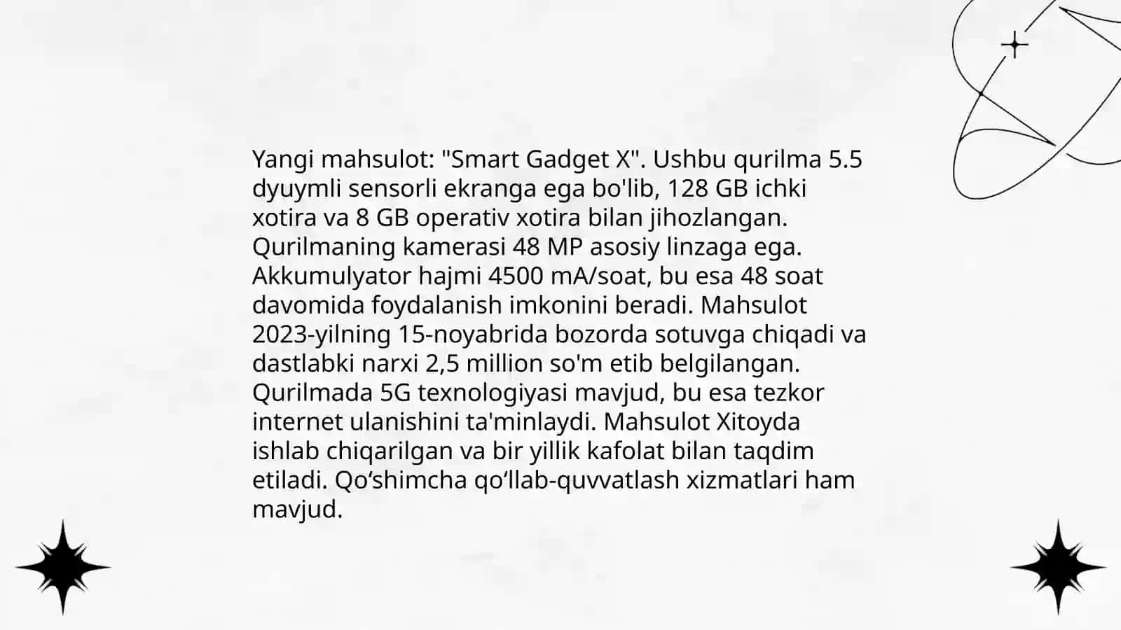 Da'vo xatlari va axborot xatlari va ulardan namunalar 4