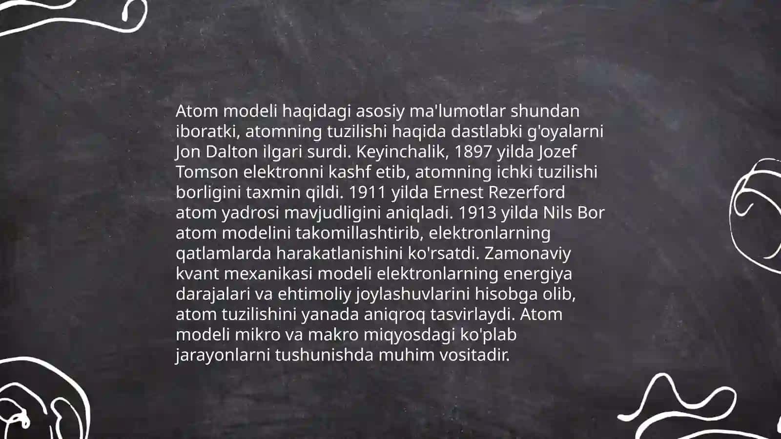 Atomning tuzilishi 4