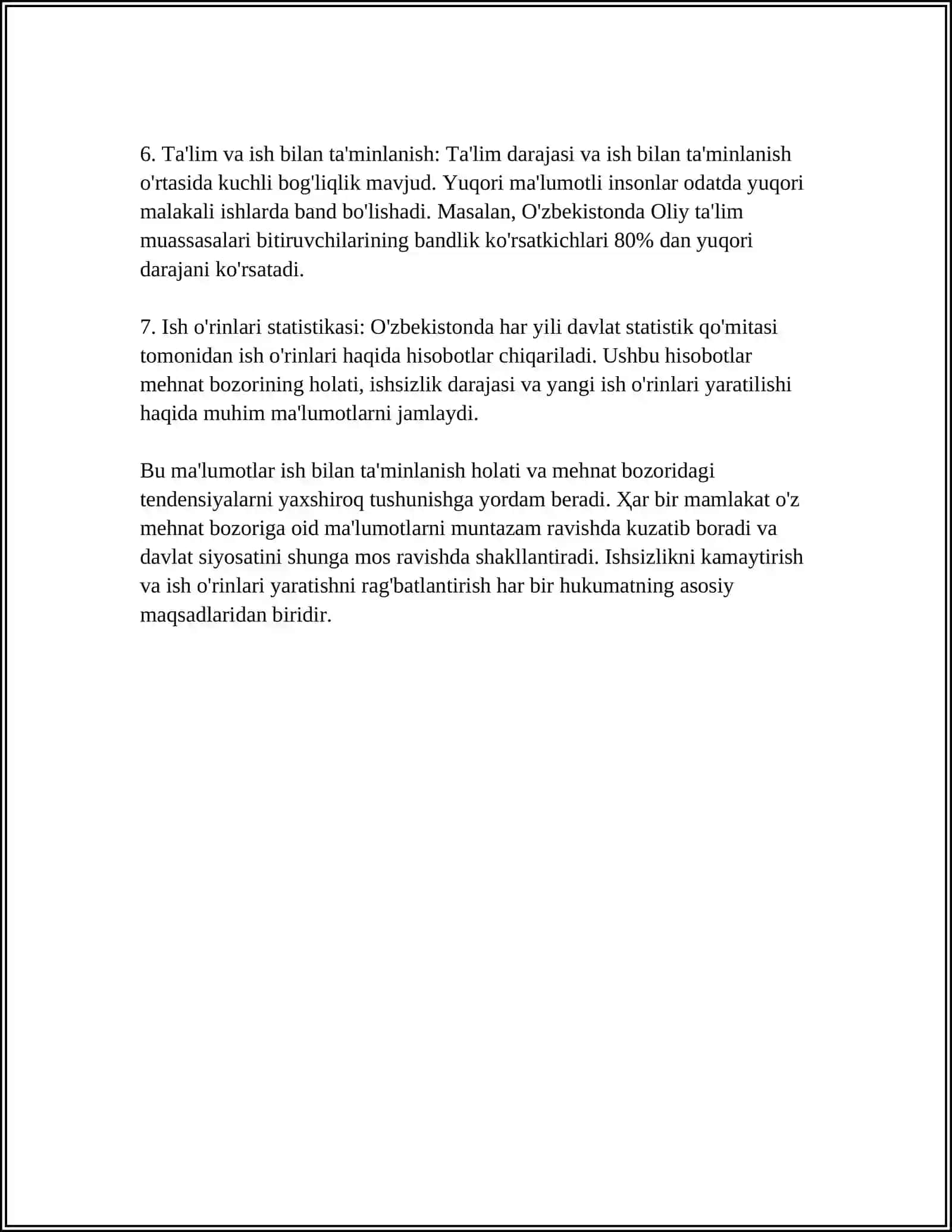 ISH OʻRINLARI BOʻYICHA MAʼLUMOTLAR BILAN TANISHISH BELGILARI 4