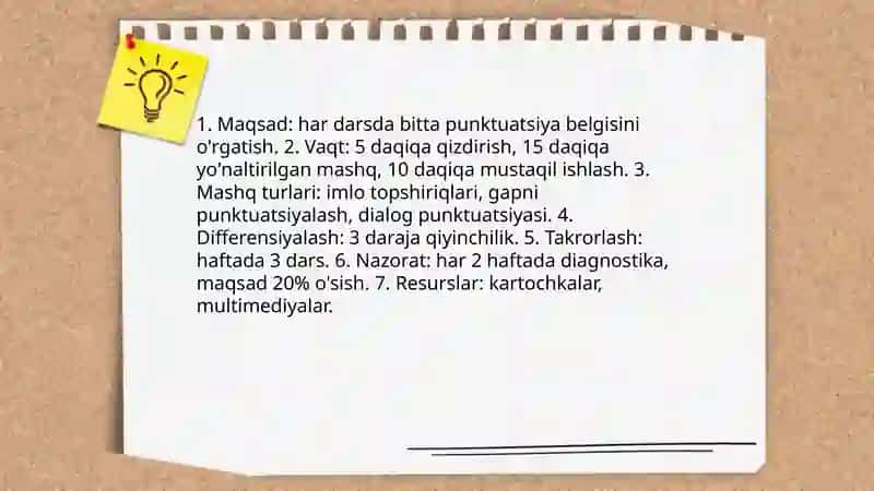 Punktuatsion savodxonlikni oshirish 4