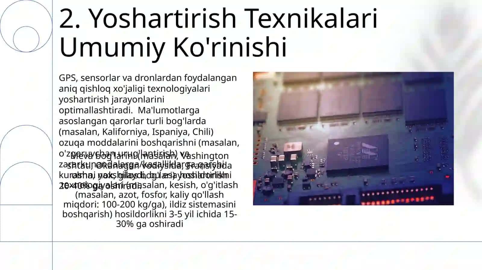 Qarigan bog'larni yoshartirish texnologiyasi 4
