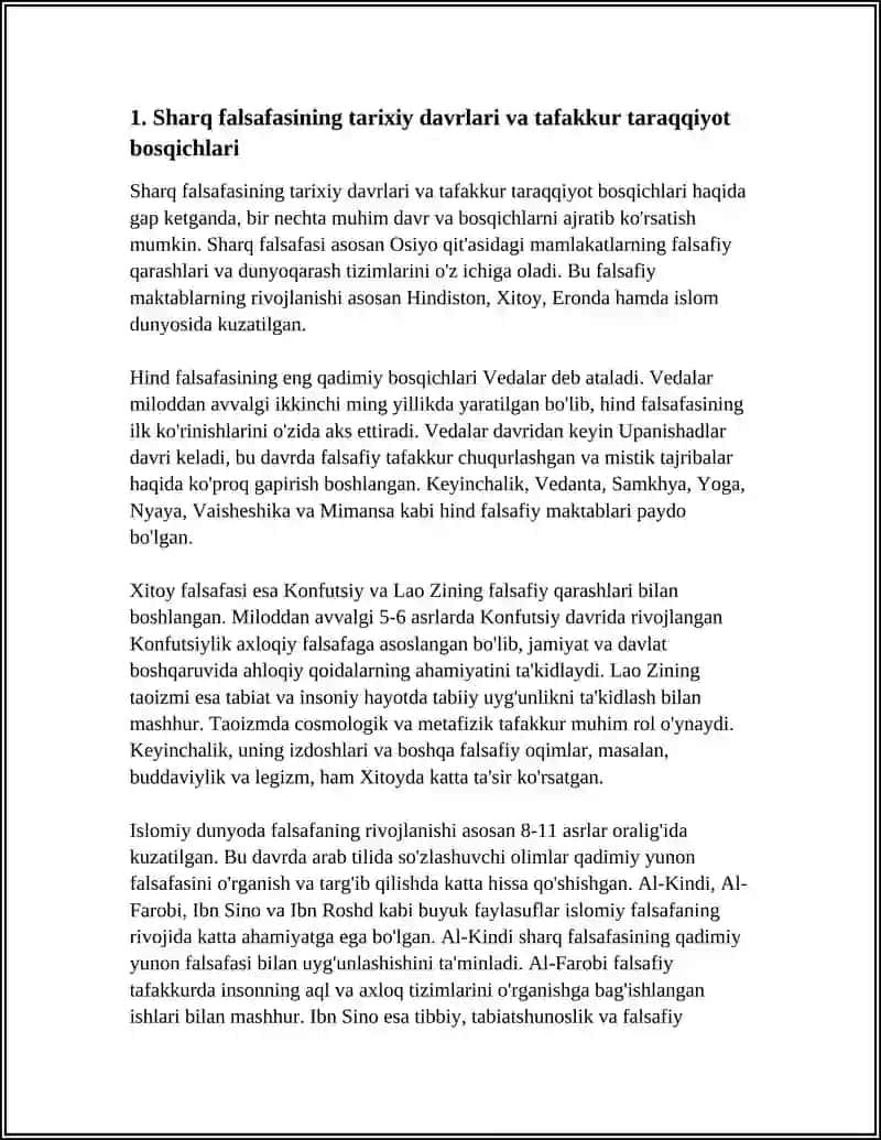 SHARQ FALSAFIY TAFAKKUR TARAQQIYOT BOSQICHLARI 4