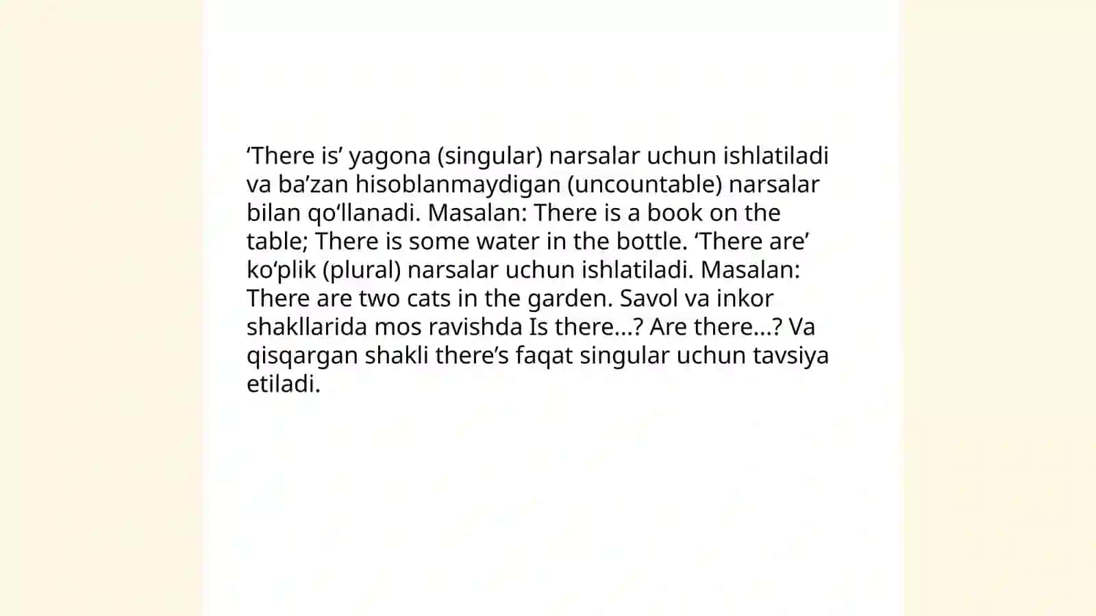 There is/There are tuzilmasi 4