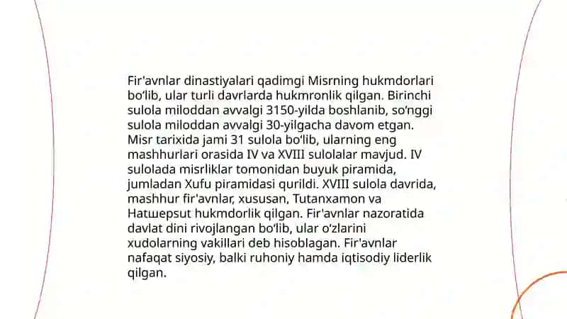 Qadimgi Misr fir'avnlarining istilolari 4