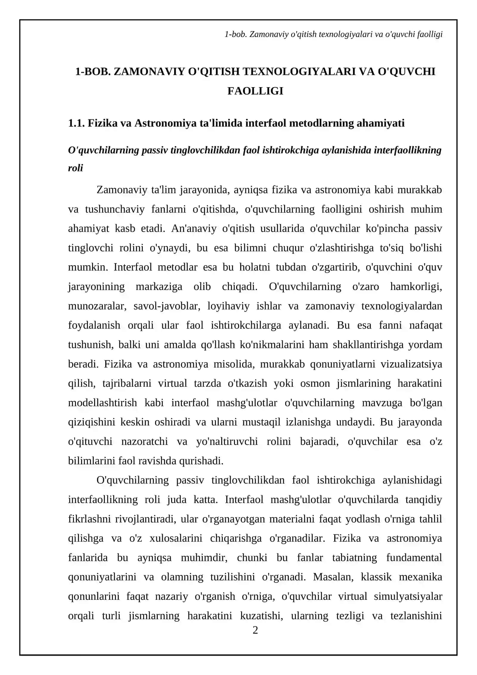 Fizika Astronomiya fanlarini oʻqitishda KAHOOT Va Quizizz platformalari asosida oʻquvchilar faolligini oshirish metodikasi 4