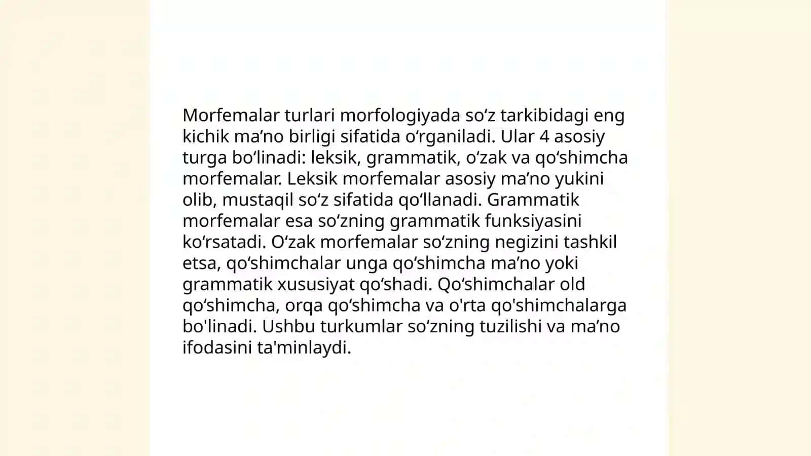 Morfologiya 4