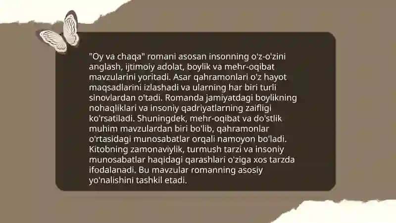 S Moem romanlari va hikoyalari. "Oy va chaqa" ramani, "Luiza" va boshqa hikoyalari tahlili. Moem va A Qahhor hikoyalarning qiyosiy tahlili 4