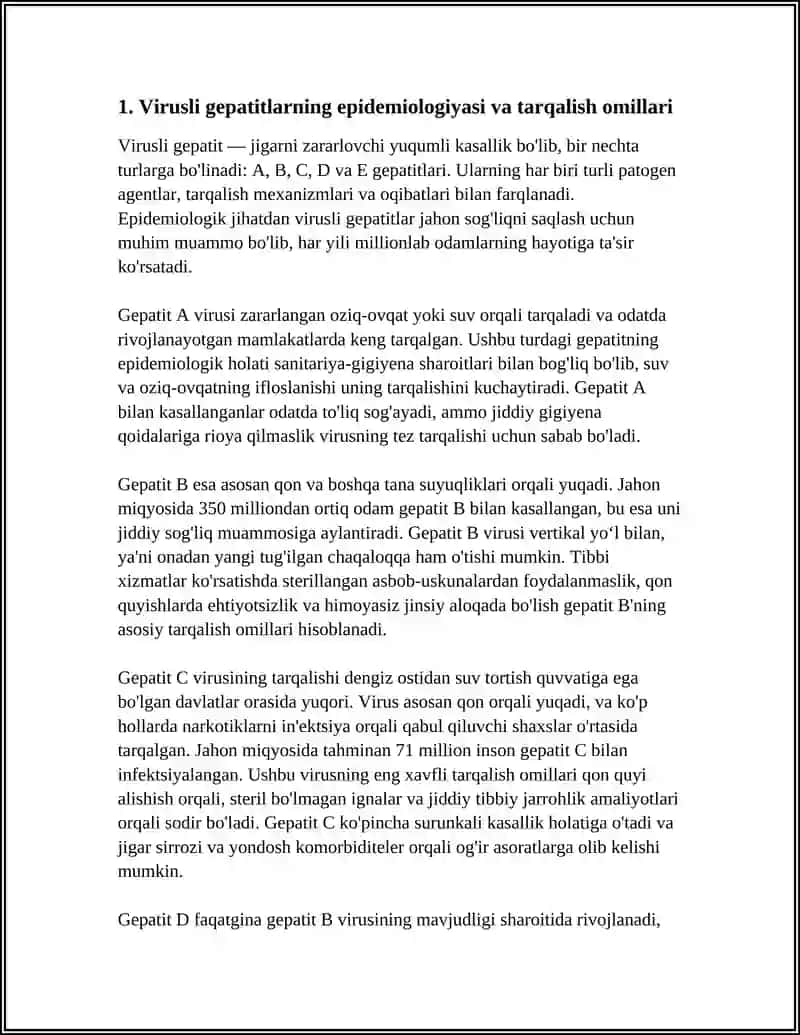 VIRUSLI GEPATITLARNI TASHXISOTI DA'VOSI VA PROFILAKTIKASI 4