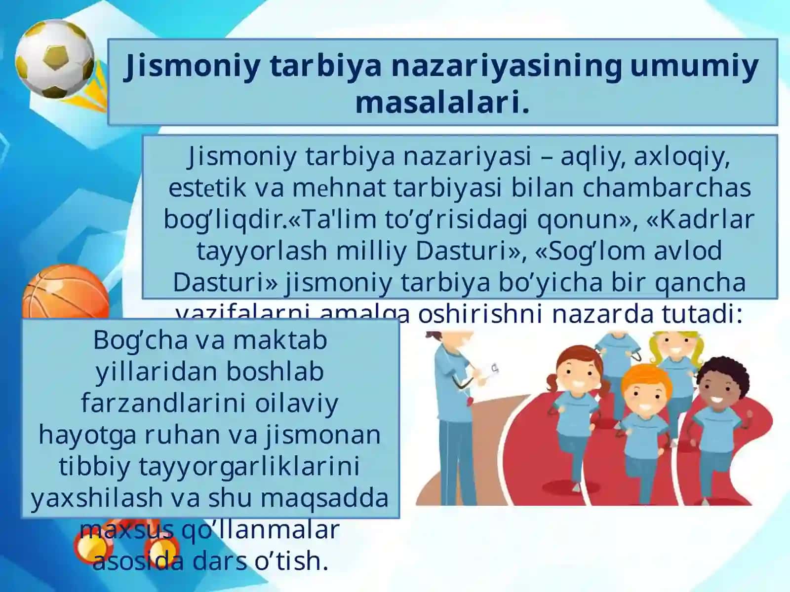 Maktabgacha yoshdagi bolalarni jismoniy tarbiyalash vositalari 4
