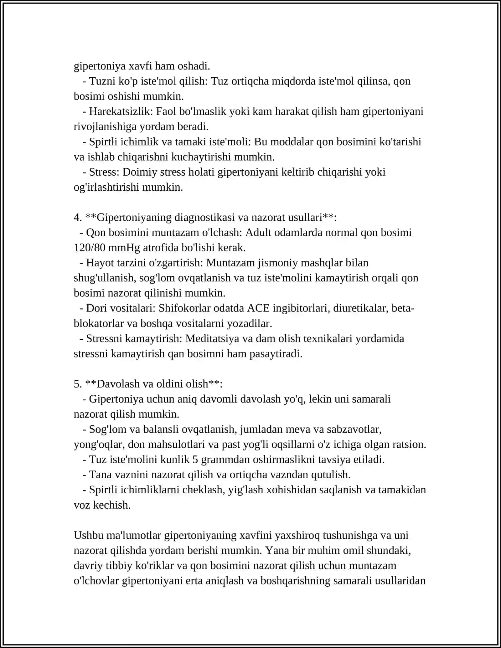 SIMPTOMATIK GIPERTONIYA DIAGNOSTIKA USULI 4