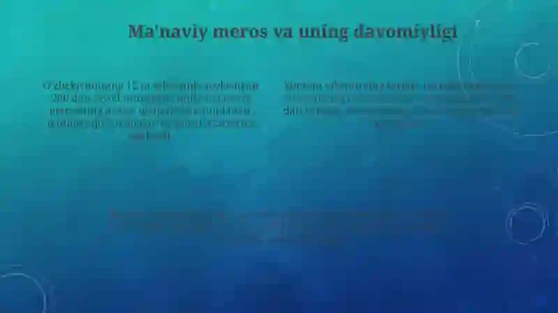 Ma'naviyatning Ma'naviy Sohasi 4