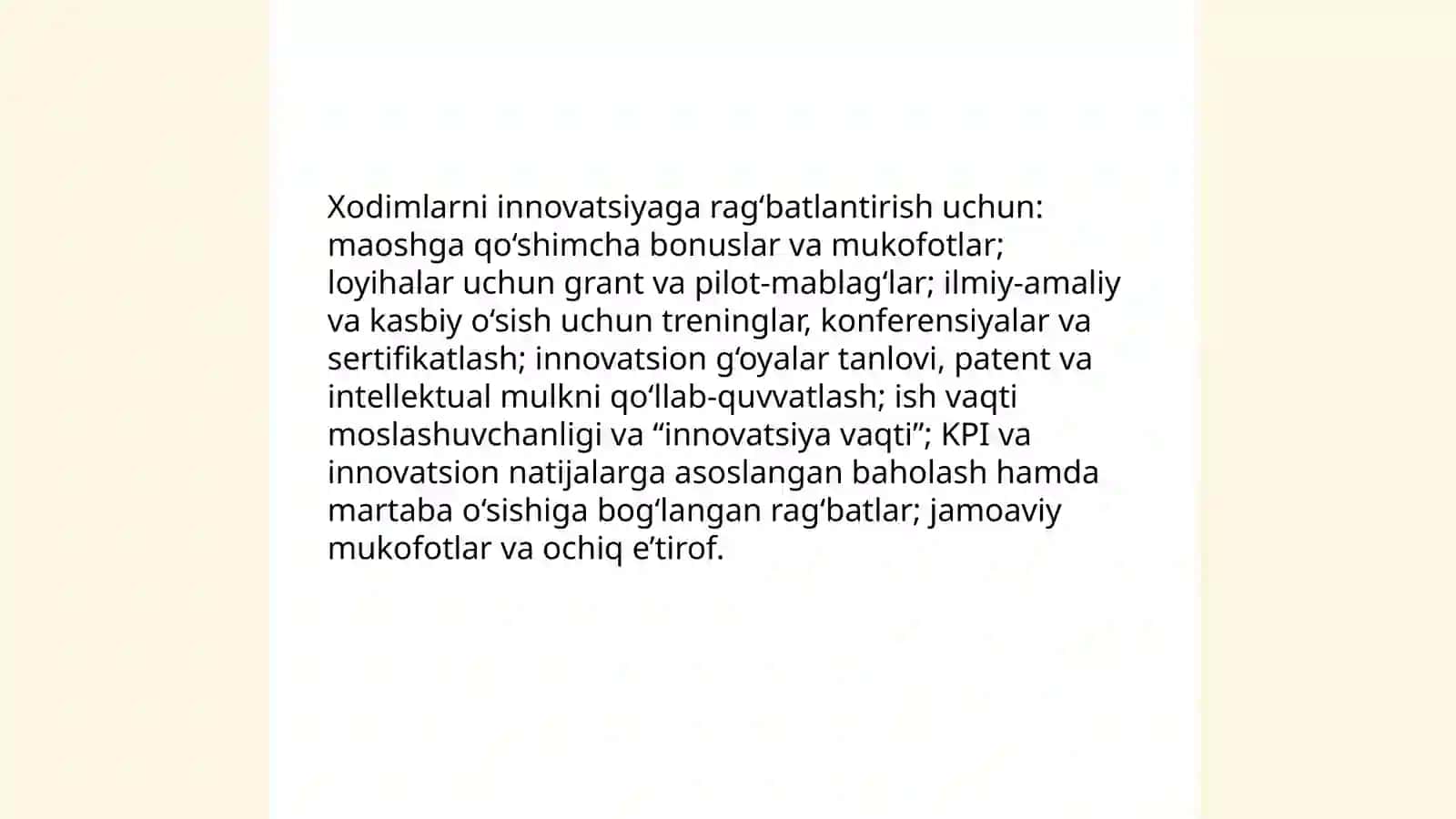 Kutubxona axborot muassasa xodimlarinj innovatsion ishga jalb etish masalalari 4