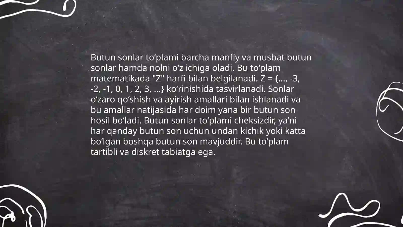 Butun sonni hisoblash 4