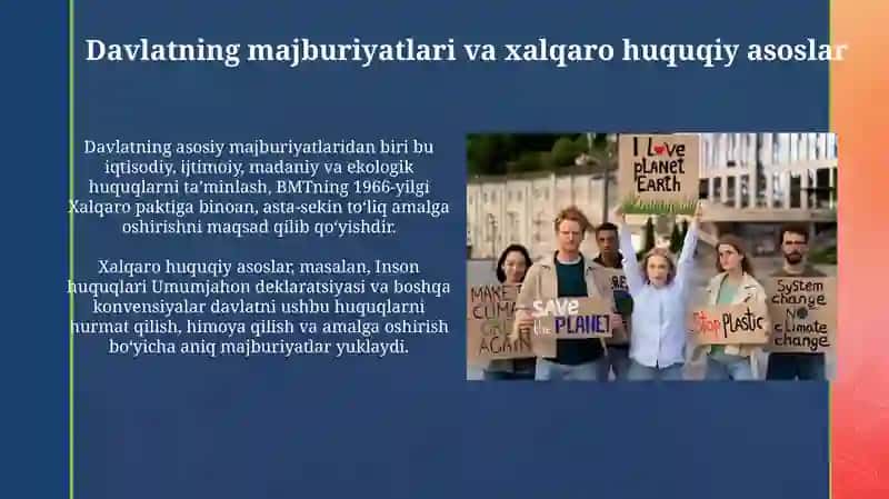 Iqtisodiy ijtimoiy madaniy va ekologik huquqlar 4