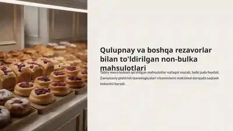 Meva Rezavor Kukunlari Bilan Vitaminlashgan Non-Bulka Mahsulotlari: Innovatsion Yondashuv 4