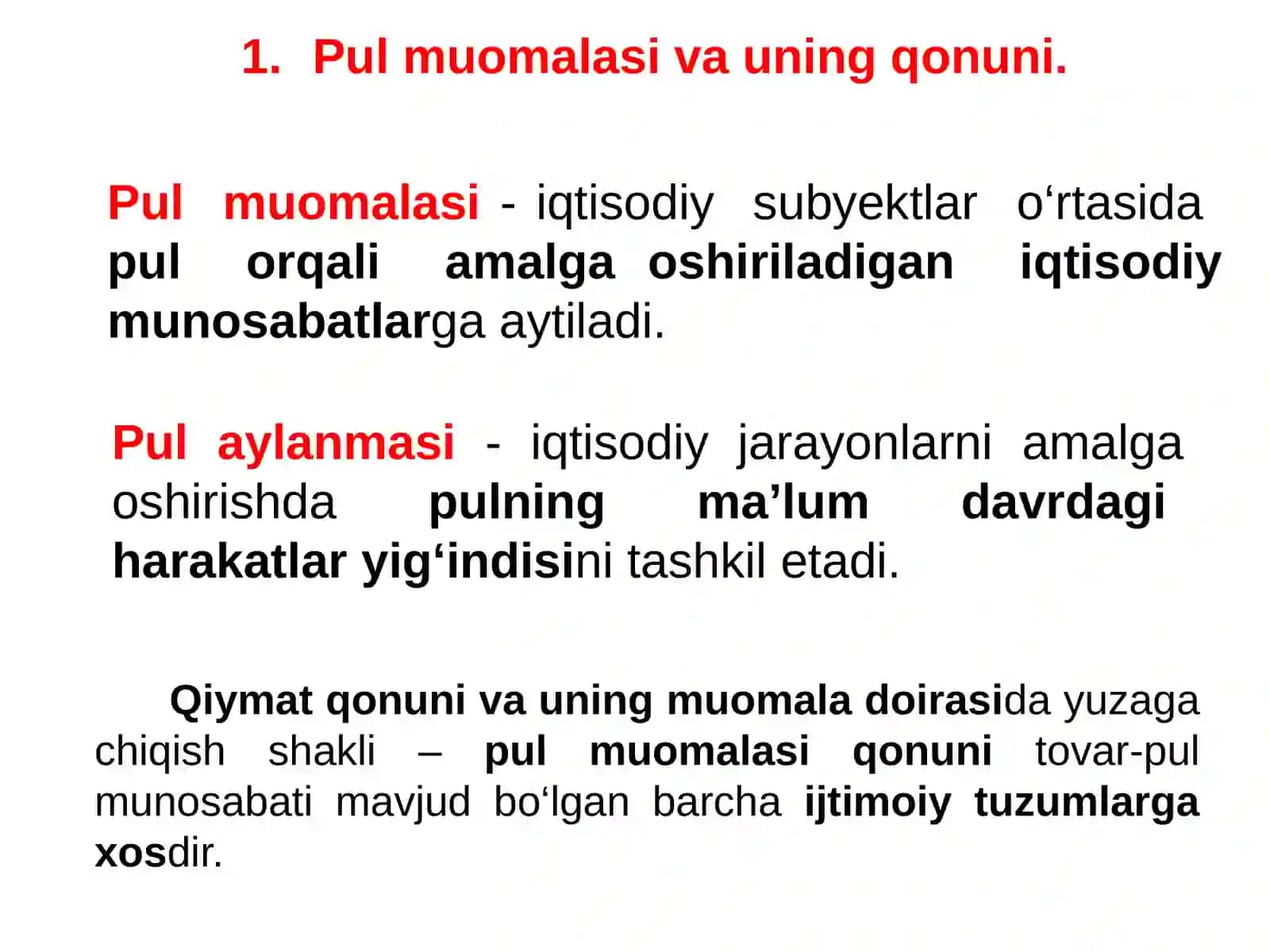 Pul tizimi va moliya 4