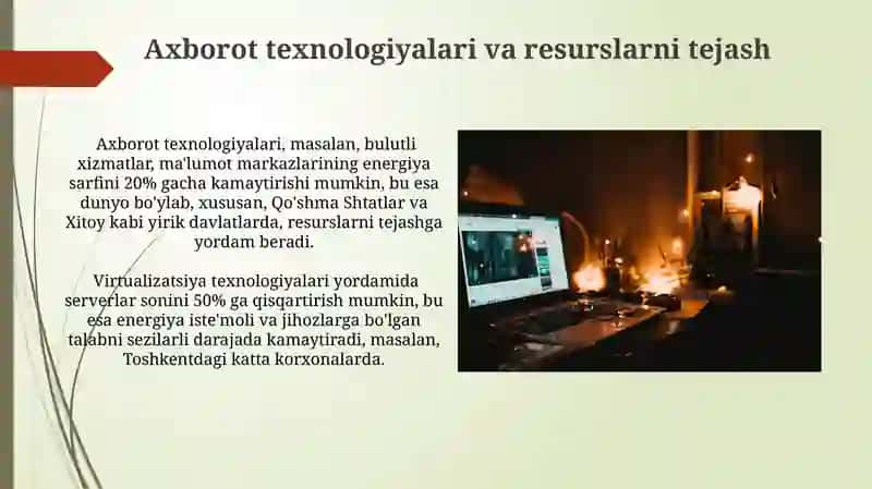 Resurs tejamkor texnika va texnalogiyalar 4