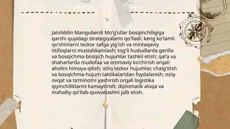 Jaloliddin Manguberdi - Vatan himoyachisi 4