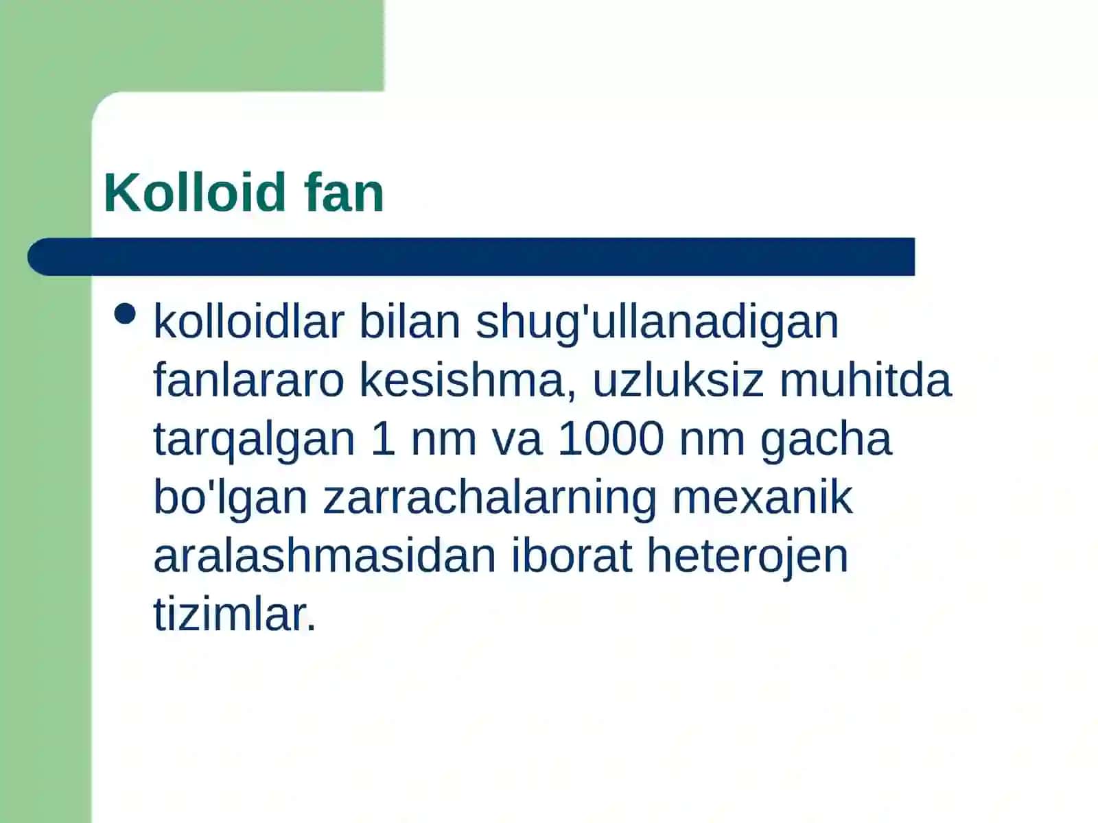 Kolloid kimyo 4
