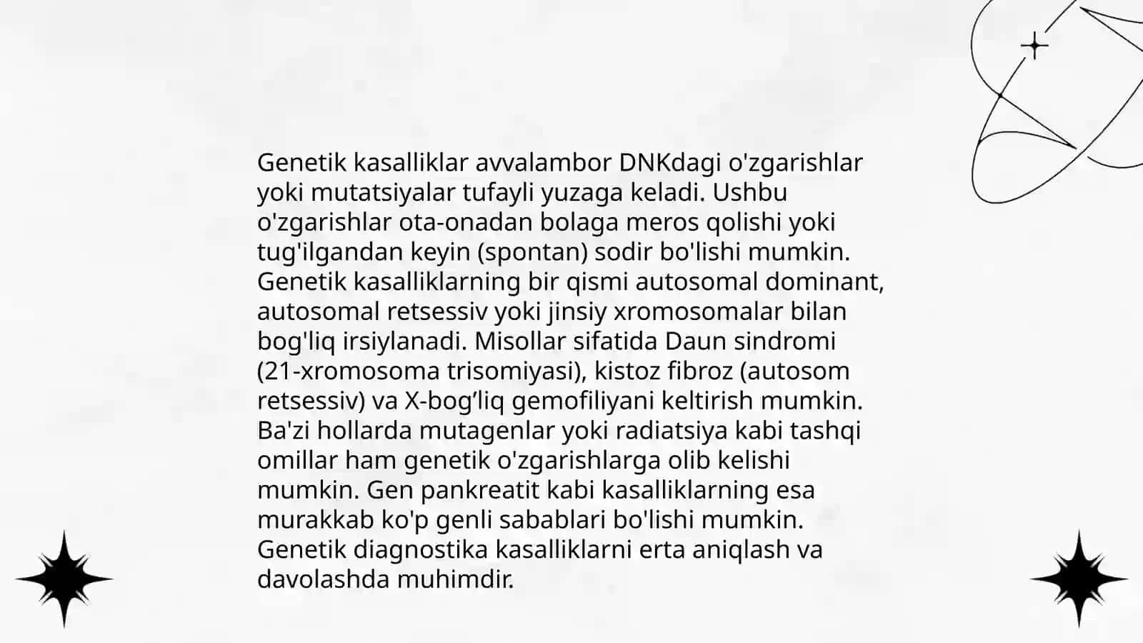 Gen kasalllklari 4