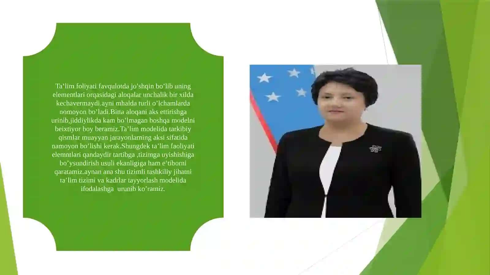 "Maktabagacha ta’lim menejmenti" fanidan bajargan topshirig’i 4