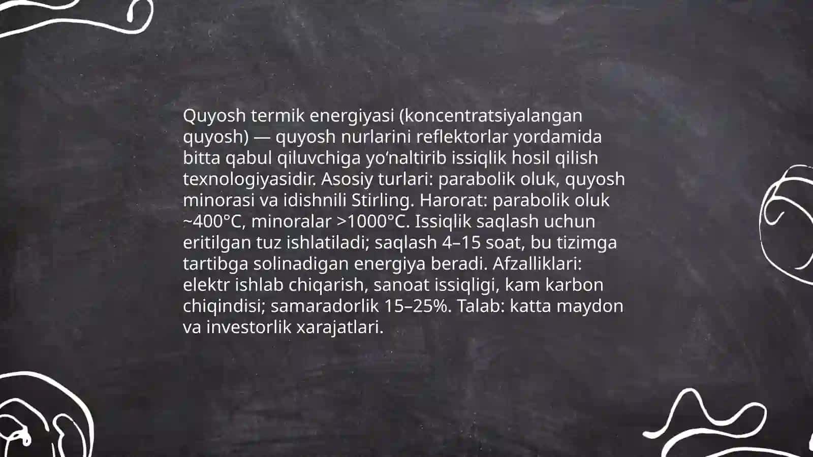 Quyosh energiyasi (fotovoltaik tizimlar) 4