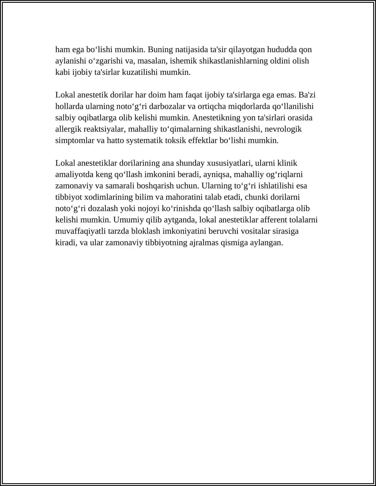 AFFERENT INERVATSIYAGA TASIR ETUVCHI DORILAR 4