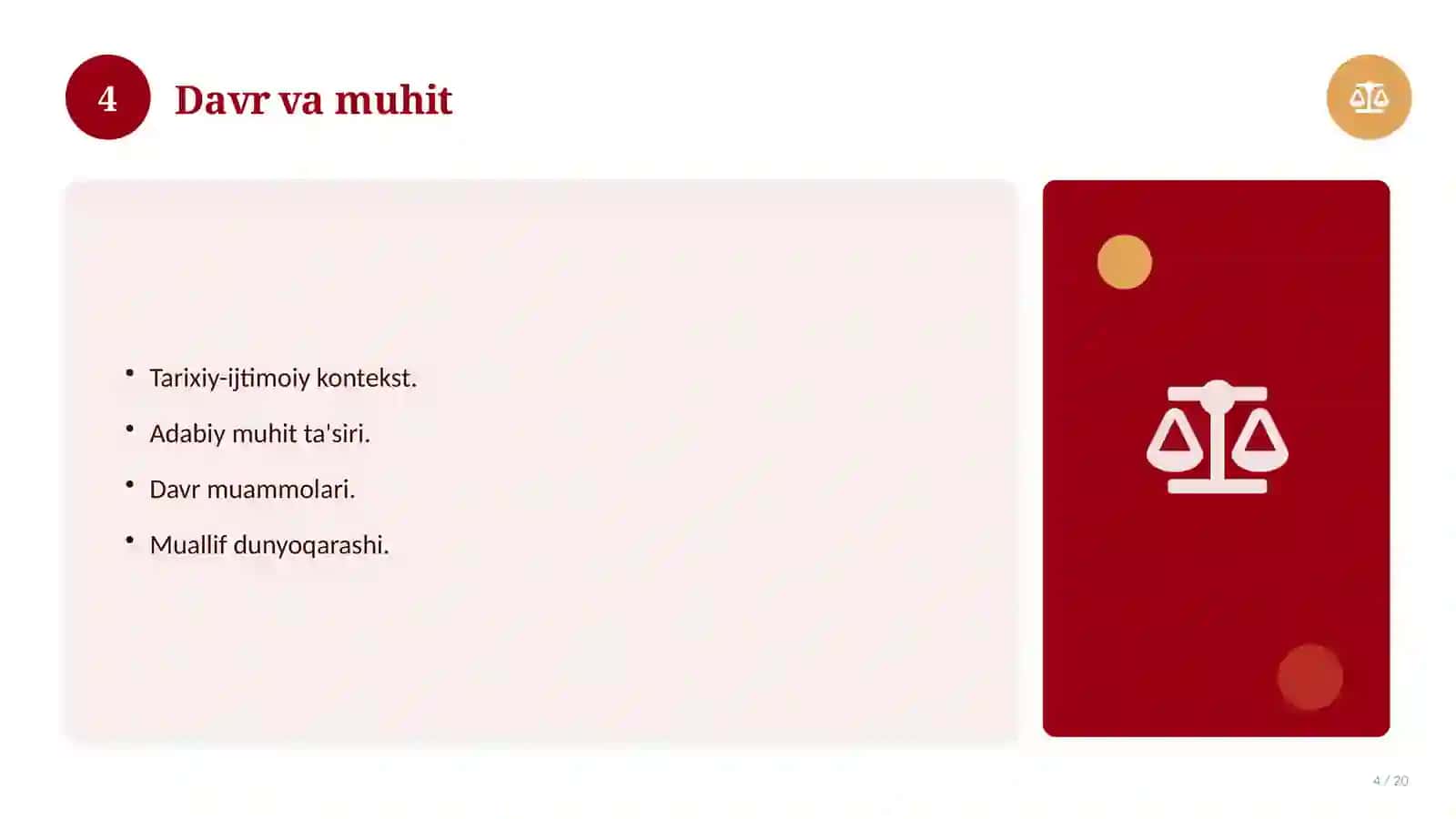 Pedagogik mahorat va ijodkorlik — O'zbekiston ta'limi misolida (Pedagogik loyiha) 4