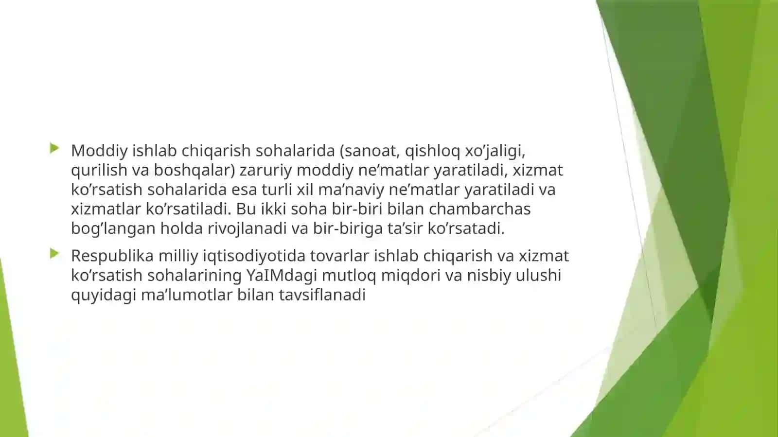 Ishlab chiqarish jarayoni va uning samaradorligi 4