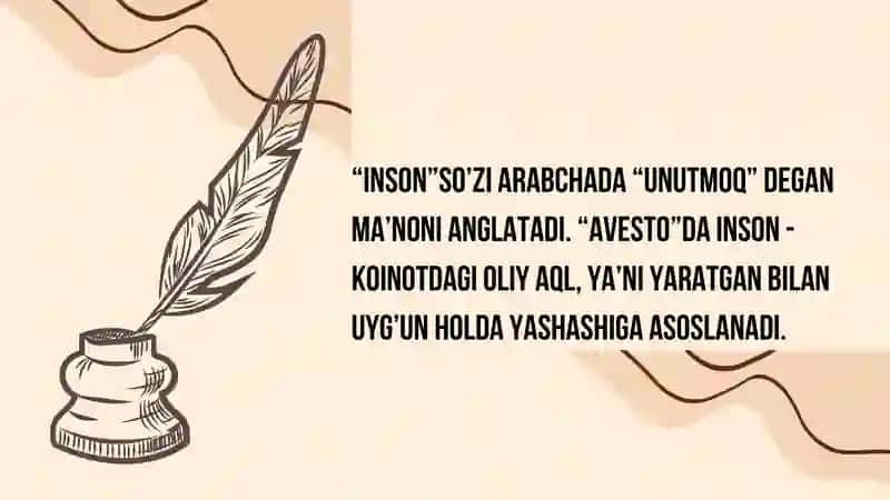 "Inson falsafasi" taqdimot(slayd) 4