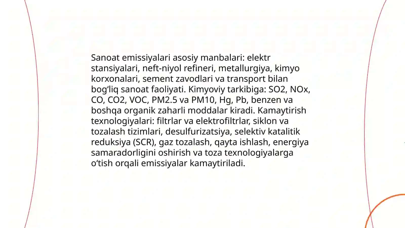 Havoni ifloslantiruvchi manbalar va muhofaza qilish Botirova Mavluda 4