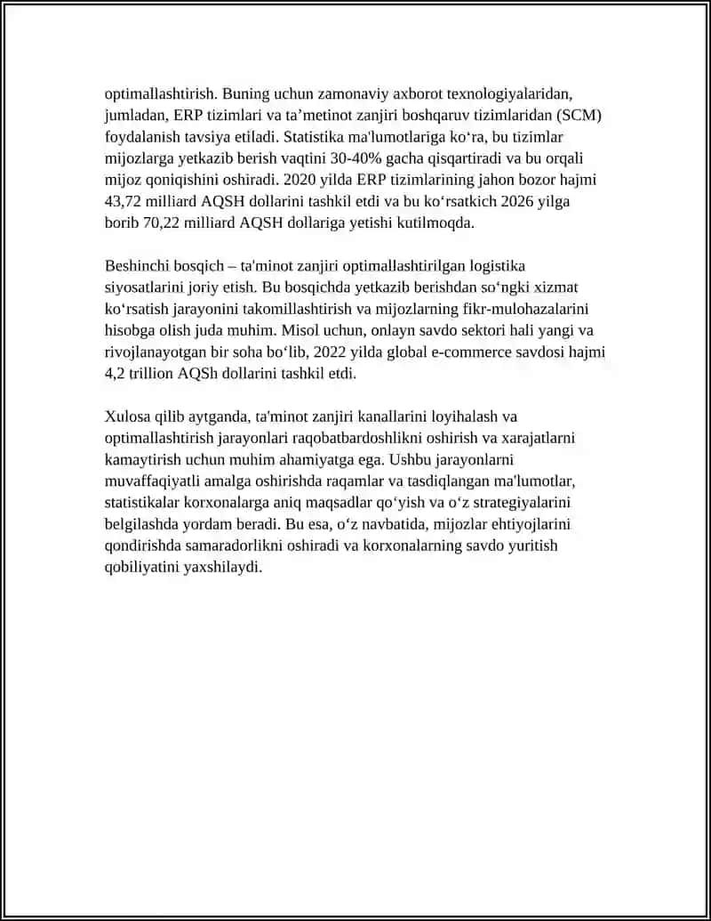 MAHSULOT VA XIZMATLARNI TAQSIMLASH VA SILJITISH STRATEGIYALARI 4