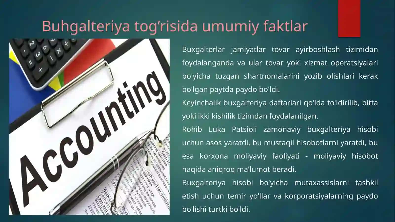 Buhgalteriya hisobi va auditning rivojlanish tarixi 4