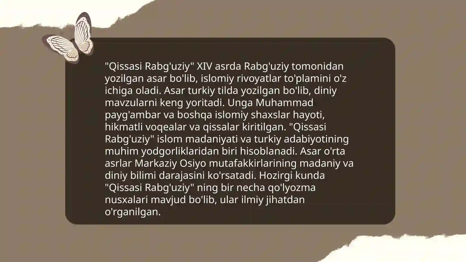 Qissasi Rabgʻuziy 4