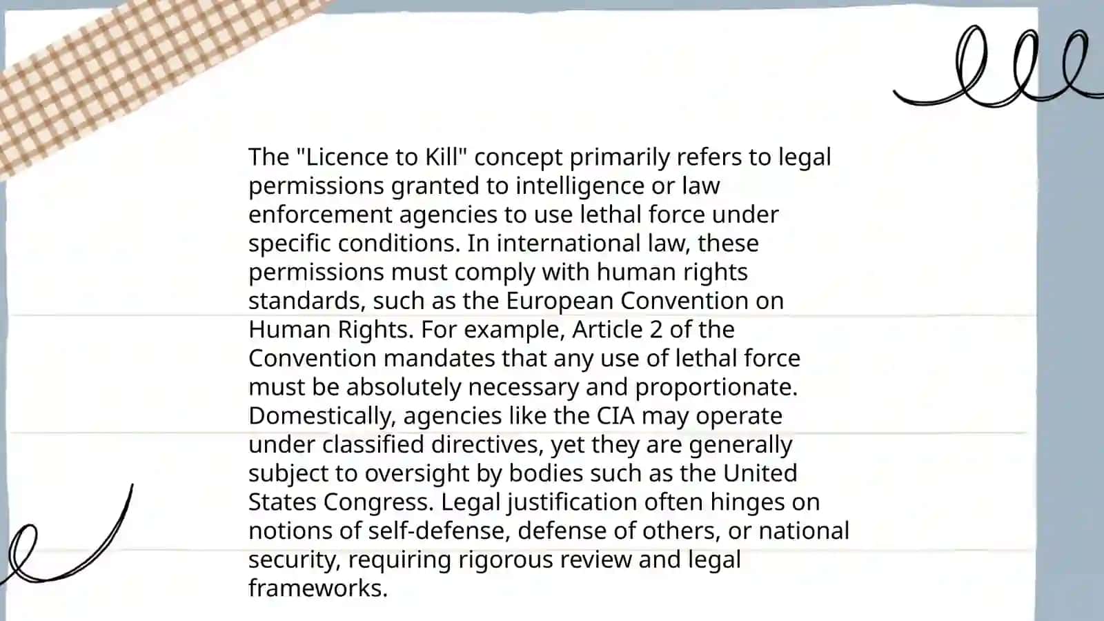 Licence to kill 4