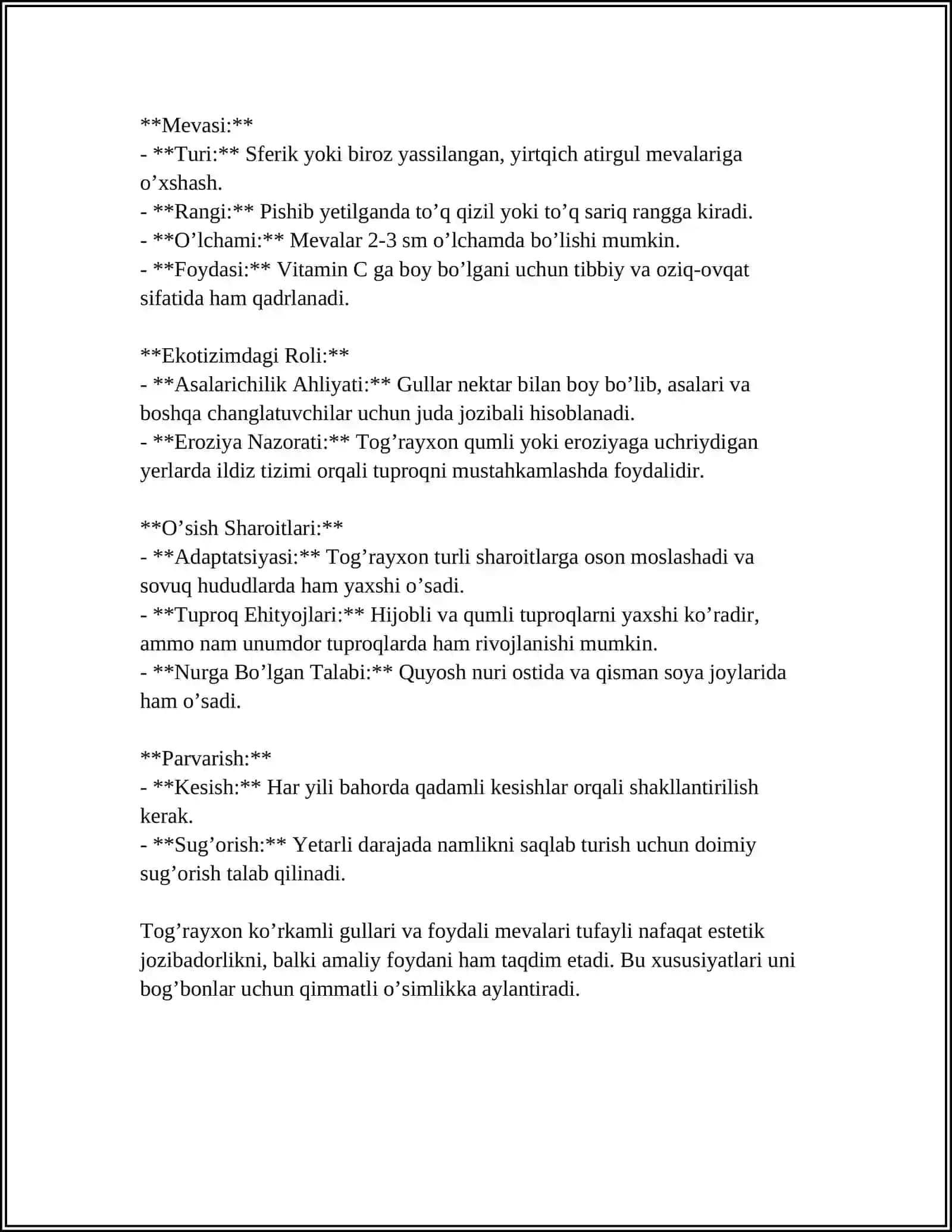 TOG'RAYXON ORIGANUM VULGARE O'SIMLIGINING BOTANIK TASNIFI VA YETISHTIRISH TEXNOLOGIYASI 4