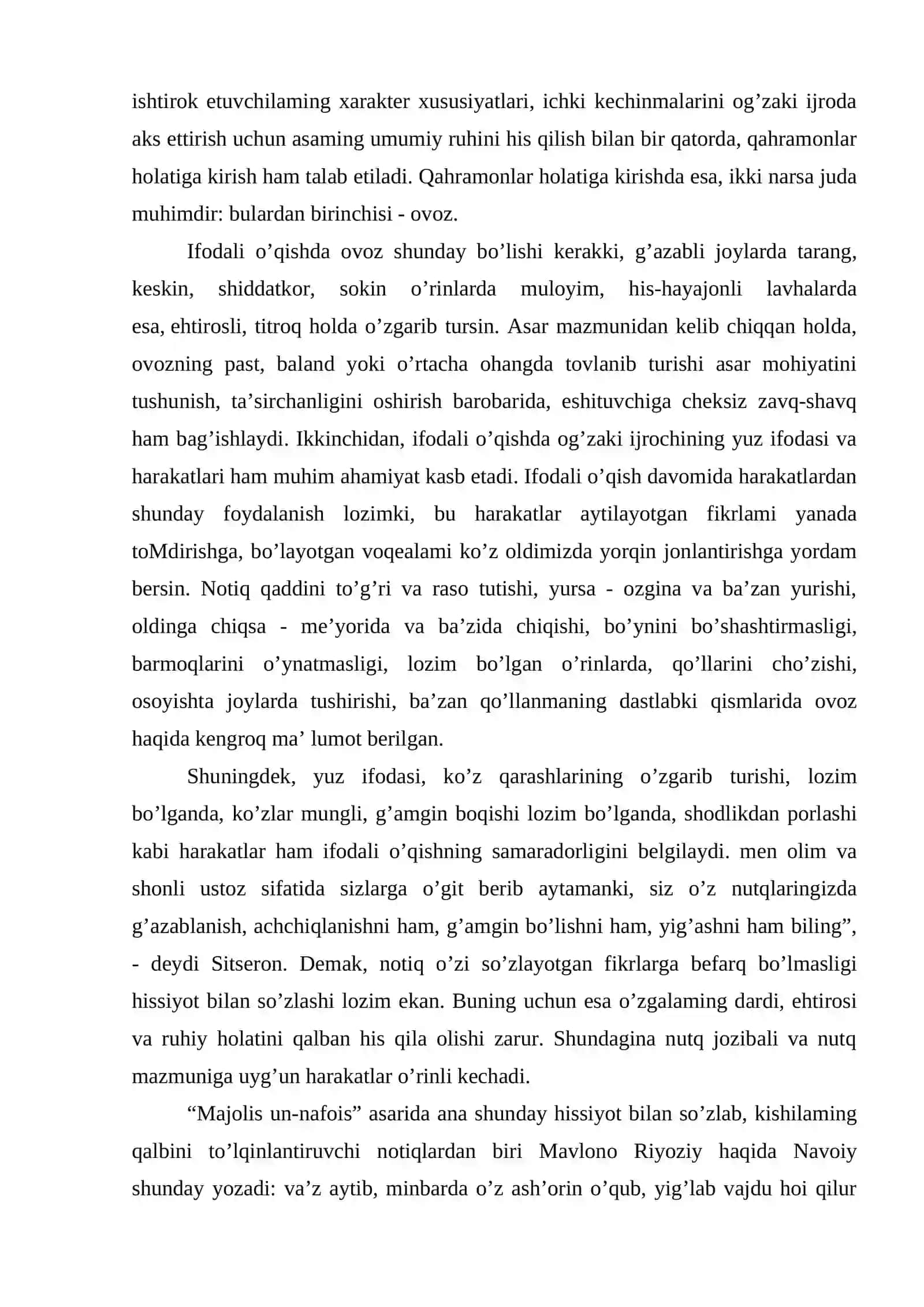 IFODALI O'QISHDA YUZ IFODASI 4
