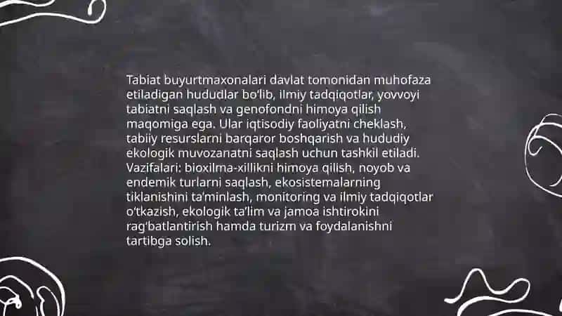 Tabiat qoʻriqxonalari: taʼrif va turlari 4