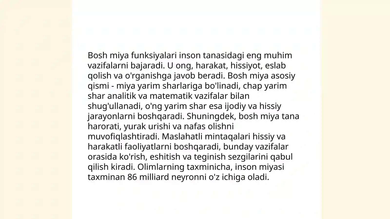 Bosh miyaning tuzilishi va funksiyasi 4