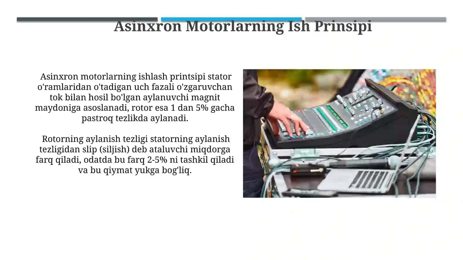 Asinxron Motorlarni Konverterlar Yordamida Boshqarish Hisob-kitobi 4