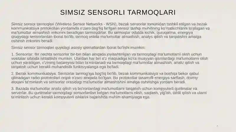 Transport tarmoqlarida qo’llaniladigan protokollar va texnologiyalar: PDH, SDH, SONET, DWDM 4