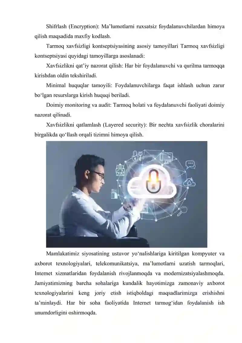 TARMOQ XAVFSIZLIGI ASOSLARI TAHDIDLAR VA HIMOYA CHORALARI 4